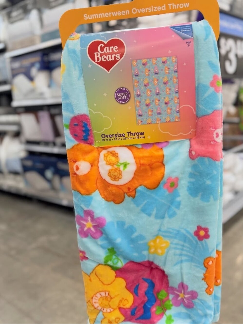 Care Bears Overzise Throw